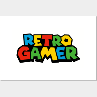 Retro Gamer (N64 font) Posters and Art